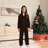 Picture of Christmas Family Pajama Sets - Diagonal Stripes Long Sleeves Pajamas