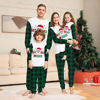 Picture of Family Christmas Pajama Sets - Long Sleeves Pajamas with Santa Pattern - Best Family Christmas Gift