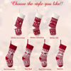 Picture of Custom Embroidered Christmas Stockings - Custom Name Christmas Stockings - Christmas Knitted Stockings, Holiday Gifts, Christmas Family Gifts
