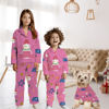 Picture of Family Christmas Pajama Sets - Pattern Long Sleeves Pajamas - Gift for Christmas