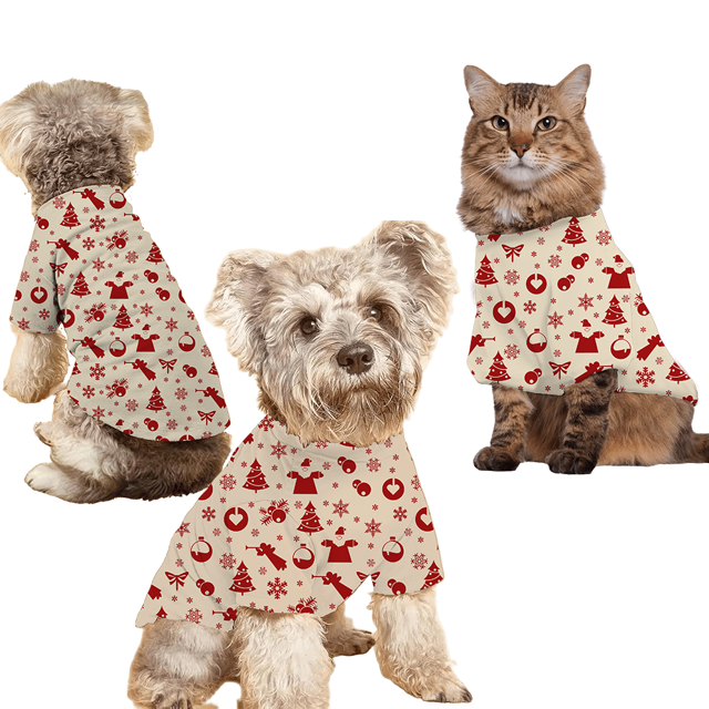 Picture of Family Christmas Pajamas Set – Cream Family Matching Pajama Set