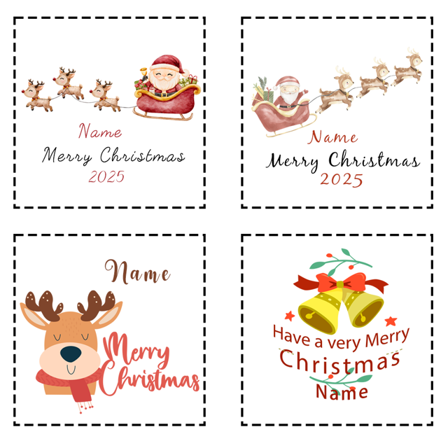 Picture of Personalized Deer - Customized Christmas Gifts