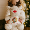 Picture of Customized Fawn Plush Toy - Personalized Christmas Gift - Baby's First Christmas Present