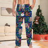 Picture of Custom Christmas Pajama Pants with Face - Pajama Bottoms - Christmas Gift for Family