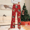 Picture of Custom Christmas Pajama Pants with Face - Pajama Bottoms - Christmas Gift for Family