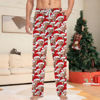 Picture of Family Custom Christmas Pajama Pants with Face - Pajama Bottoms - Christmas Gift for Family
