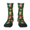 Picture of Custom Photo Face Christmas Socks - Gift for Family