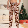 Picture of Family Custom Christmas Pajama Pants with Face - Pajama Bottoms - Christmas Gift for Friends