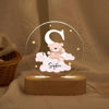 Picture of Custom Name Night Light for Kids - Personalized Bear Night Lamp for Christmas Gift