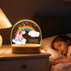 Picture of Custom Name Night Light for Kids - Personalized Christmas Gift - Rainbow Night Lamp
