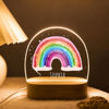 Picture of Custom Name Night Light for Kids - Personalized Christmas Gift - Rainbow Night Lamps