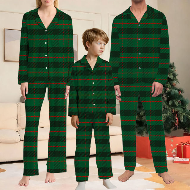 Picture of Family Pajama Set - Christmas Family Pajama Sets - Unisex Long Sleeves Pajamas