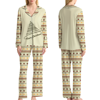 Picture of Family Pajama Set - Family Christmas Pajamas Set - ordic Tree & Vintage Festive Prints