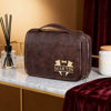 Picture of Custom Detachable 3-in-1 Leather Toiletry Bag for Men - Personalized Groomsmen Gifts