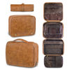 Picture of Custom Detachable 3-in-1 Leather Toiletry Bag for Men - Personalized Groomsmen Gifts