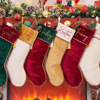 Picture of Custom Christmas Stockings - Personalized Family Christmas Stockings - Custom Christmas Stockings with Tassels, Holiday Christmas Stockings, Christmas Gifts