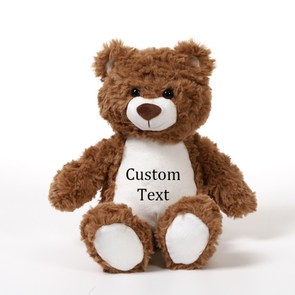 Picture of Personalized Custom Bear - Custom Plush Toy with a Big Tummy