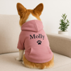 Picture of Custom Embroidered Dog Hoodie - Personalized Pet ClothingCustom Embroidered Dog Hoodie - Personalized Pet Clothing