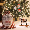 Picture of Custom Santa Sack with Name - Personalized North Pole Gift Bags - Custom Overnight Delivery Christmas Gift Bags