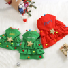 Picture of Custom Pet Clothes - Personalized Embroidered Christmas Pet Capes - Pet Transformation Outfits