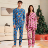 Picture of Custom Pattern Pajama Sets - Personalized Long-Sleeved Pajama Sets - Fun Pattern Pajama Sets