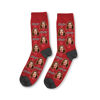 Picture of Custom Photo Face Socks - Custom XOXO Socks - Gift for Couples and Family