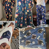 Picture of Custom Pajama Pants - Custom Face Christmas Pajama Pants - Colorful Lights