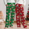 Picture of Custom Flannel Pajama Pants - Personalized Face Pajama Gift - Heartwarming Christmas Gift