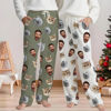 Picture of Custom Flannel Pajama Pants - Personalized Face Pajama Gift - Heartwarming Christmas Gift