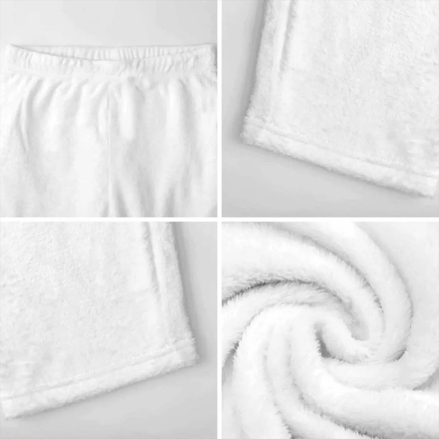 Picture of Custom Flannel Pajama Pants - Personalized Flannel Photo Pajama Pants - Custom Pajama Pants for Men and Women