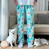 Picture of Custom Flannel Pajama Pants - Personalized Pajama Bottom with Pet Face
