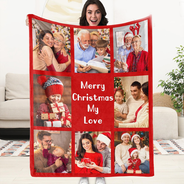 Picture of Custom Blankets - Custom Photo Blankets - Custom Christmas Blankets
