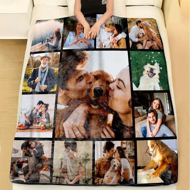 Picture of Custom Blankets - Custom Christmas Blankets - Custom Photo Blankets