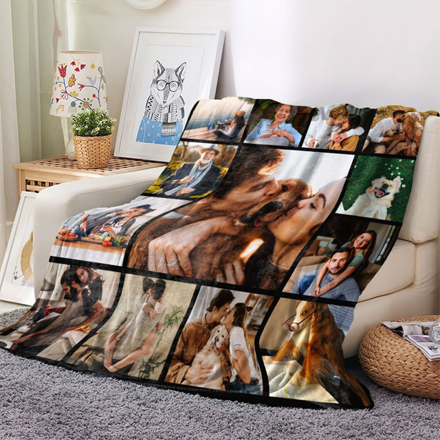Picture of Custom Blankets - Custom Christmas Blankets - Custom Photo Blankets