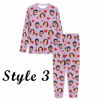 Picture of Custom Pajama Sets - Personalized Long Sleeves Pajama with Faces and Name