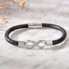 Picture of Personalized Name Infinity Bracelets - Valentine's Day Gift for Him - Custom Stainless Steel Bracelet